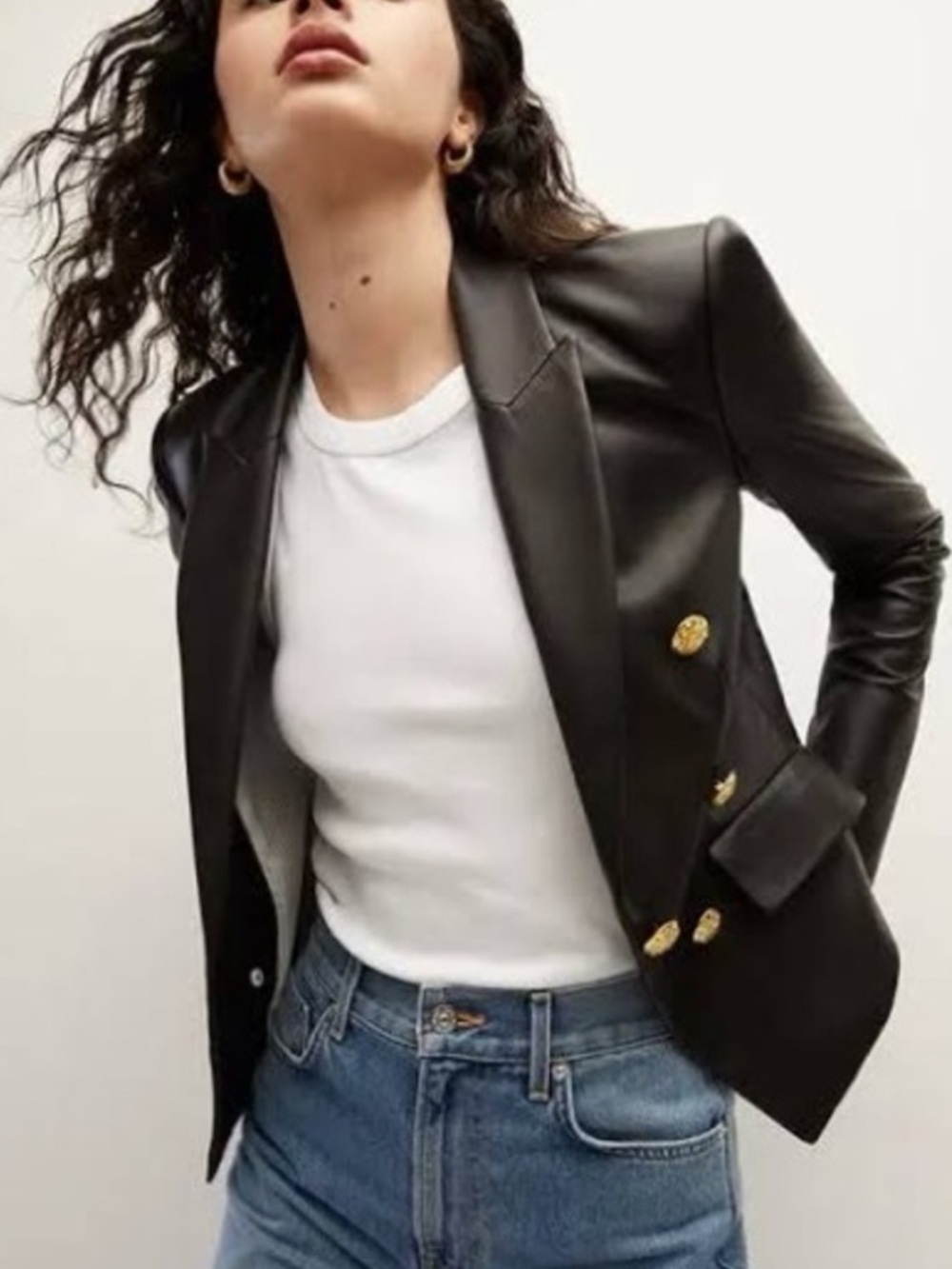 Veronica Beard Leather Jacket Size 4